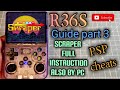 R36s new update guide part3  scraper instruction  arkos guide  psp cheats guide