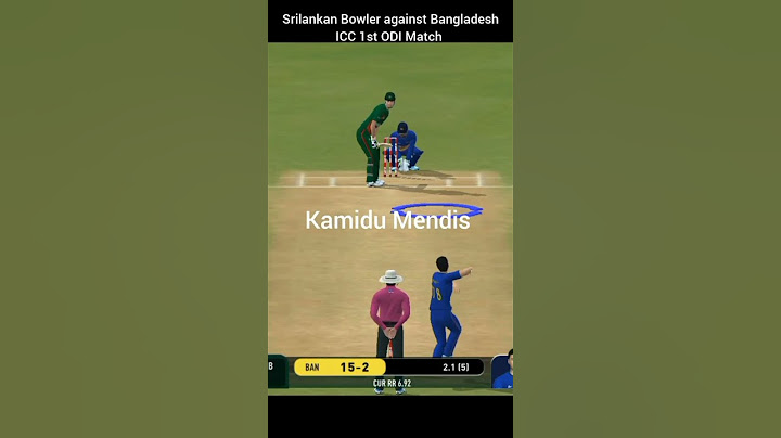 Sirlankan Bowler against Bangladesh ICC 1st ODI Match 😟😎 RC Swipe #shorts #viral #pleasesupport.....