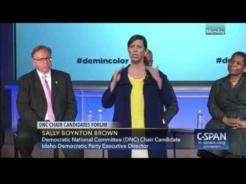 DNC candidate: 'White people need to shut up'