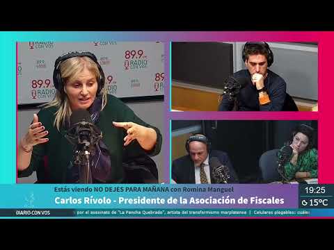 Carlos Rívolo - Presidente de la Asociación de fiscales  | No Dejes Para Mañana