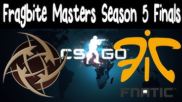 NiP vs Fnatic Fragbite Masters Season 5  Grand Finals Map1 Train