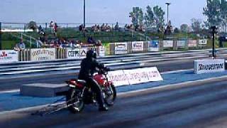 KZ650 Fuel Injected Drag Bike - Shakedown Run
