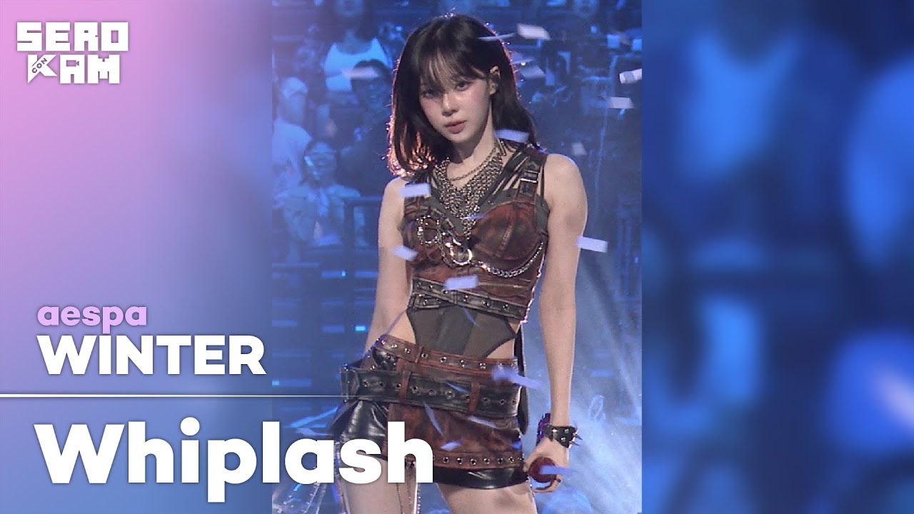 WINTER (윈터) | aespa (에스파) - Whiplash | SERO CAM 🎥 | KCON LA