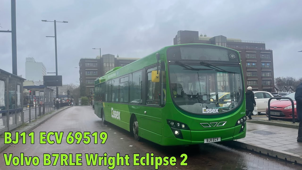 (Rare Working) First Essex Route 20 | Volvo B7RLE Wright Eclipse 2 ...