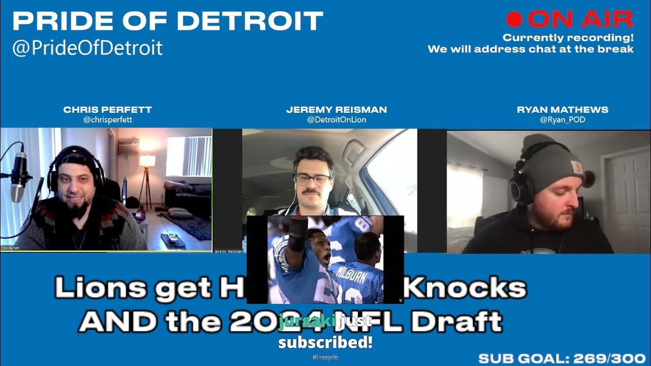 Detroit gets Hard Knocks AND the 2024 NFL Draft! YouTube