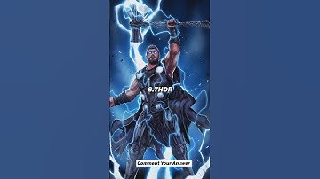 Choose One Character To Protect You From Superman #supermanvsthor #ironmanattitudestatus #shorts