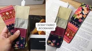 How To Sew Fabric Bookmarks (Quick Sewing Tutorial ✅)