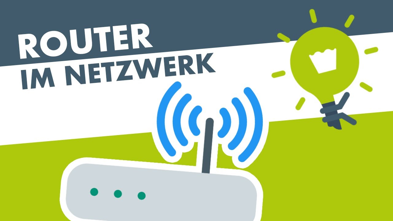 Der ROUTER im Netzwerk (einfach erklärt) - YouTube