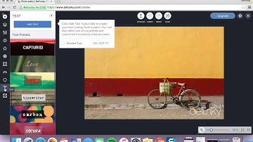 How to add text to a photo using BeFunky