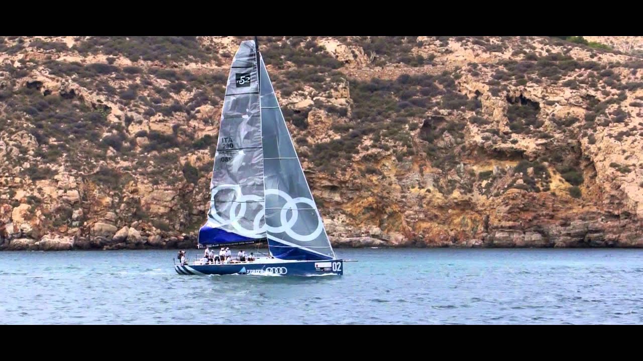 Incredibile: Azzurra prima perde la drizza della randa!!