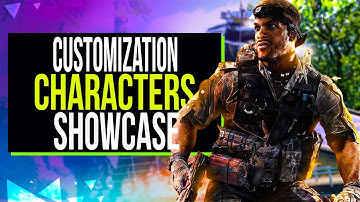 Call of Duty Black Ops 4 How to Customization Characters & Showcase