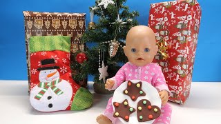 Как Мама и Беби Бон Алиса Украшали Ёлку Открывали Подарки от Деда Мороза Мультик 108мама тиви