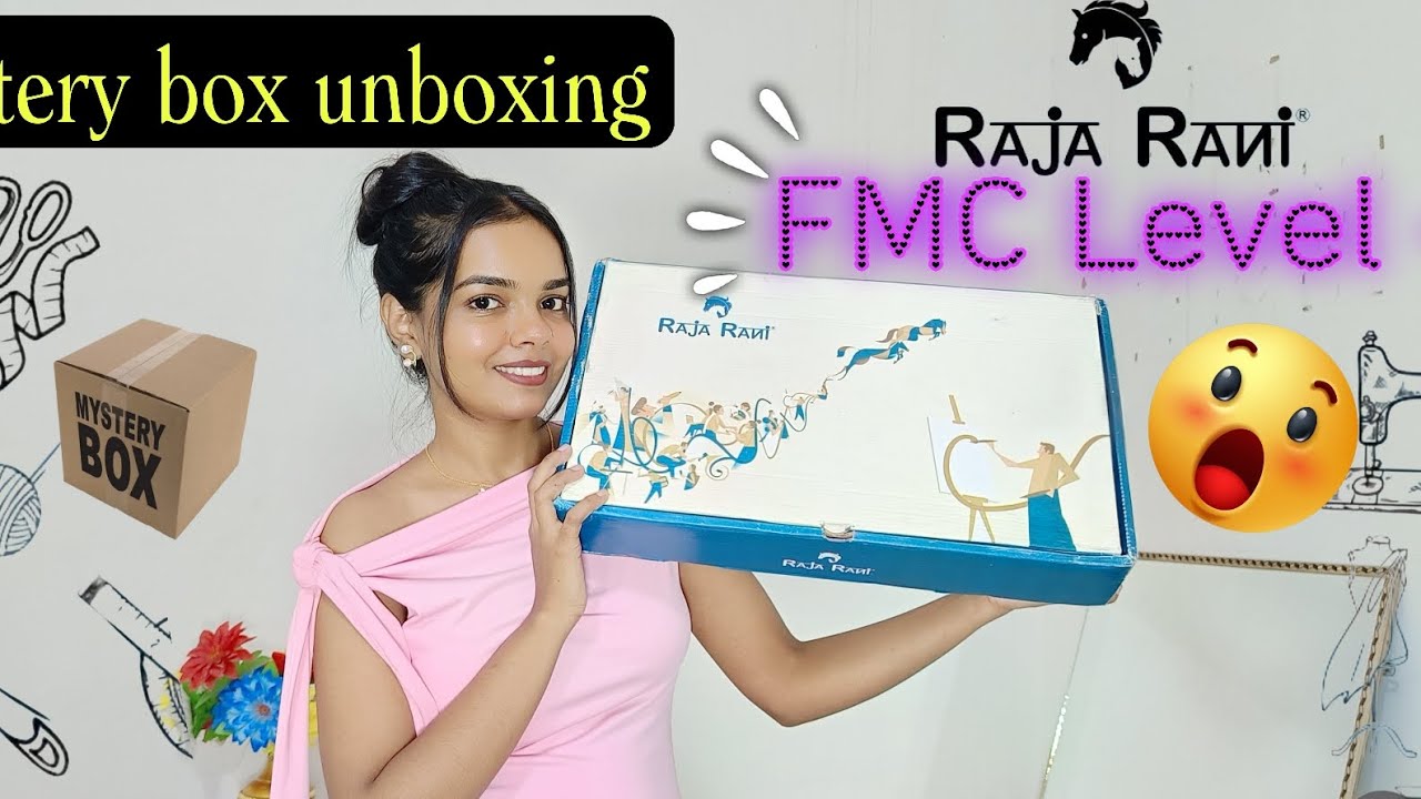 🧐Unboxing Mystery Box 🎁😳 I Got From "Raja Rani coaching " FMC Level -2 
