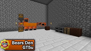 [Bears Den] GT5uBDE - Ore Processing Setup & Titanium EBF