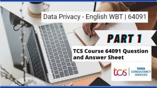 Data privacy || TCS IEvolve Course ||Answers for TCS Mandatory training