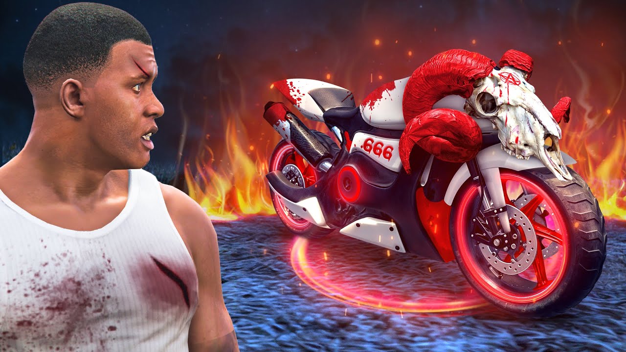 ROBANDO MOTOS MALDITAS de GTA 5