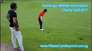 Pilates-based Warm Up Exercises | Handicaps Welfare Association Charity Golf 2017