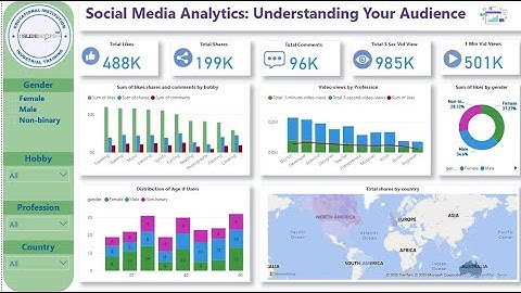 Power BI for Social Media Analytics : Understanding Your Audience