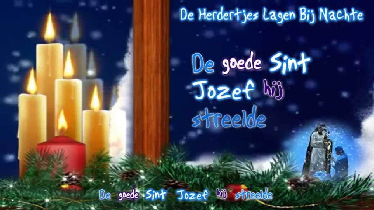 Kerstliedjes - De Herdertjes lagen bij nachte Kerstliedjes - De Herdertjes Lagen Bij Nachte