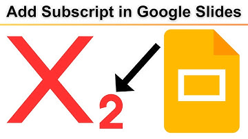 How to Add Subscript in Google Slides