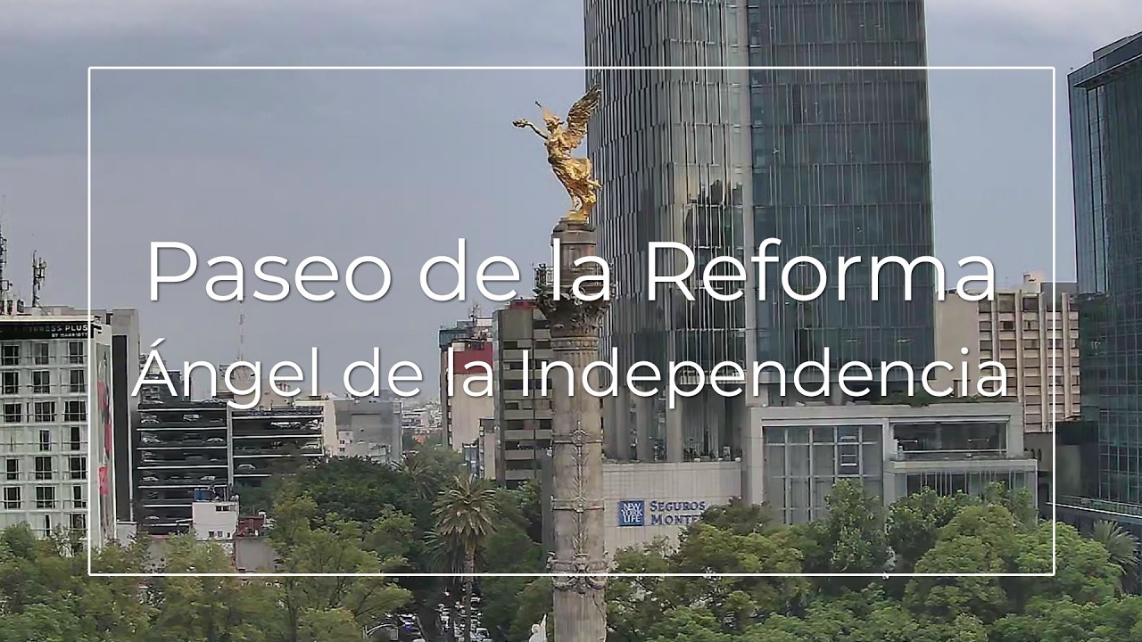 Paseo de la Reforma - Monumento Ángel de la Independencia — Mexico City, Mexico City live camera thumbnail