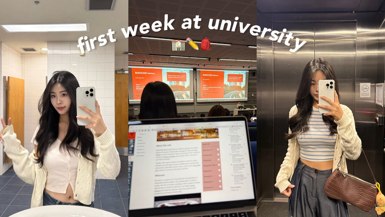 vlog98 Living Alone In Sydney｜雪梨大學研究生開學第一週🇦🇺!Study VLOG。