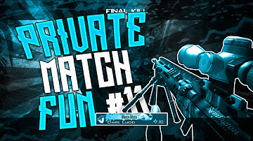 Private Match Fun #11 - MW3 Out Of Map Trickshotting