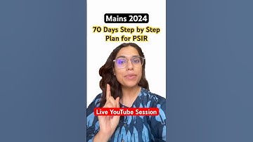 Build your PSIR Optional Revision Plan for Mains 2024 | Top Marks in Mains |  #upsc #ias #success