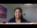 Amaya Wangeshi: People&#39;s Convention 2020