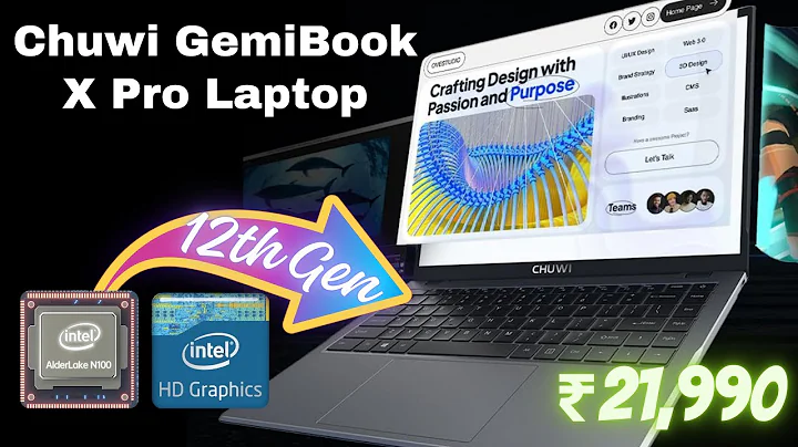 Chuwi GemiBook X Pro Review: Intel 12th Gen N100 Processor, Windows 11, ₹22k