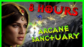 EIGHT HOURS of Arcane Sanctuary High Rune Farming, Hopefully - Diablo 2 Resurrected