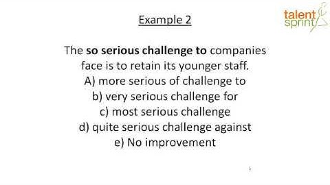Type 14: Intensifiers Based Finding Errors | Finding Errors | Spotting Error | English | TalntSprint