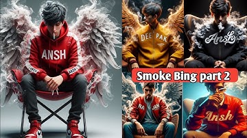 How to Create Your Own 3D Smoke Photo| Bing Ai viral editing |Bing image creator tutorial#2024#viral