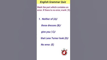 Error Correction# English Grammar Quiz#yt shorts# Viral