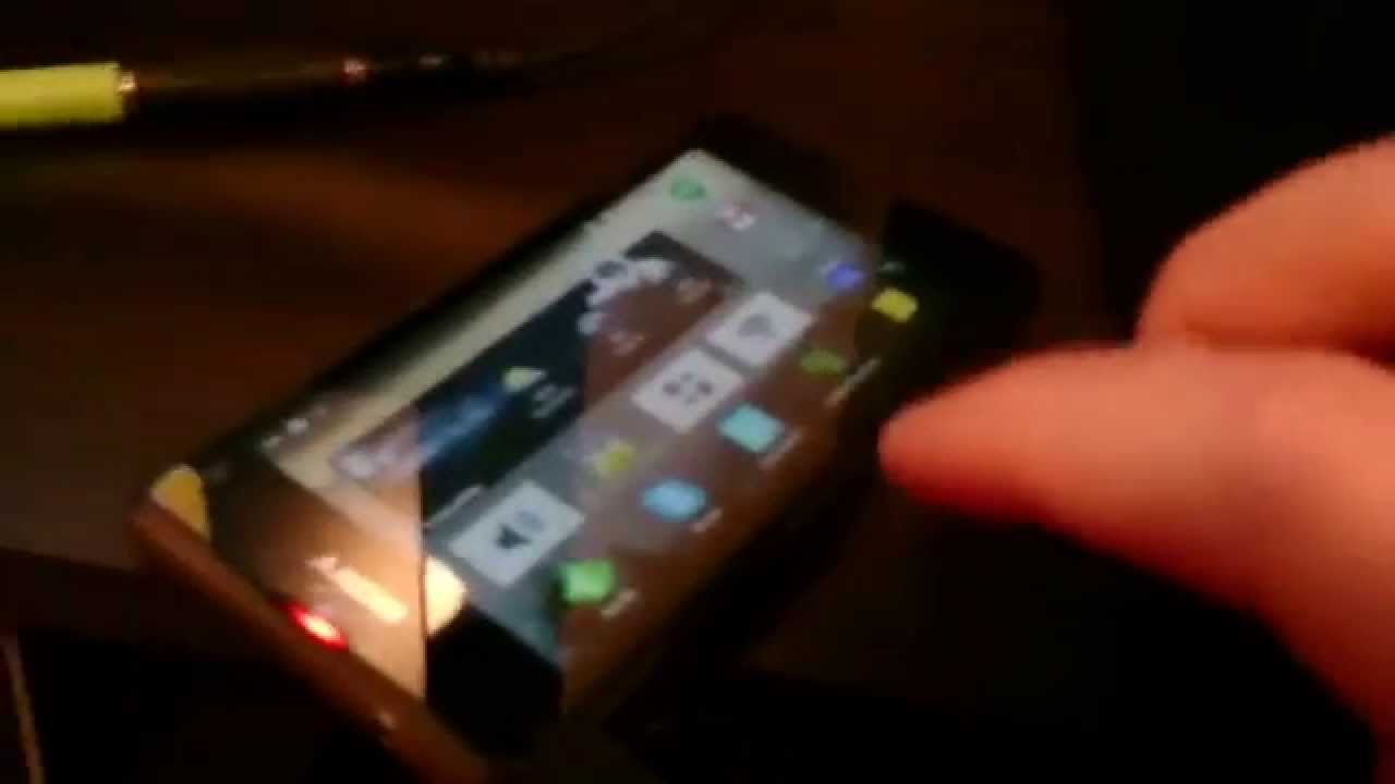 Sony Xperia Z1 Compact   MHL adapter - YouTube