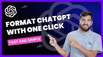Format ChatGPT output in one click | Simple Hack