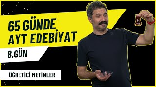 Öğretici Metinler Gazete Çevresinde Gelişen 65 Günde Ayt Edebiyat Kampı 8Gün Rüştü Hoca