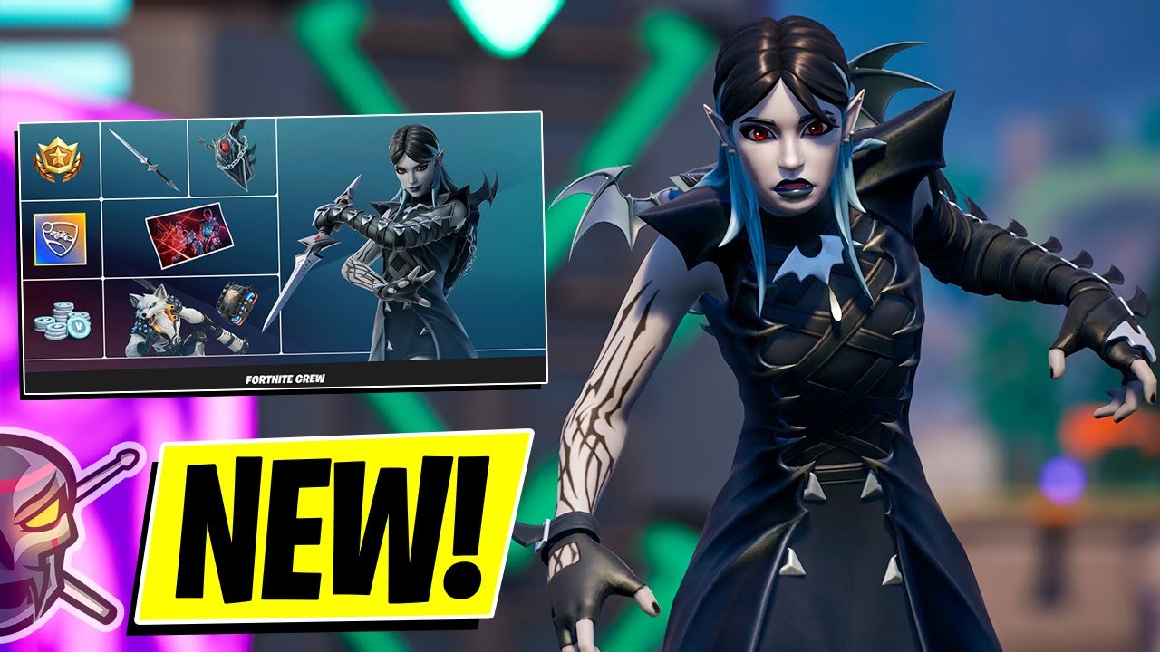 SHIMMERDUSK Fortnite Crew October 2023 Review OooOOooOO SPOOKY