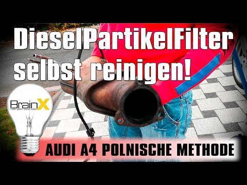How to Clean DPF filter and burn out the diesel particulate filter yourself POLISH METHOD!