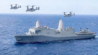US Navy s Gigantic 2 Billion Amphibious Warship in Action