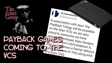 TX Entertainment developing Payback Trilogy for the Atari VCS | The Atari Creep