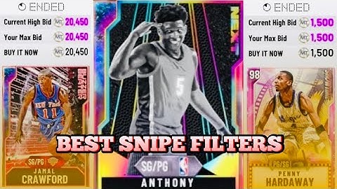 HOW TO MAKE TONS OF MT IN NBA 2K20 MYTEAM!! BEST SNIPE FILTERS IN NBA 2K20!