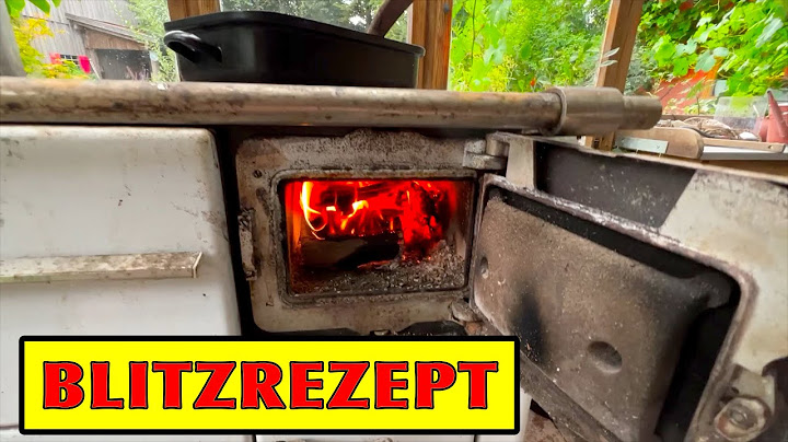 Blitzrezept: Schmorgurken auf dem Holzofen