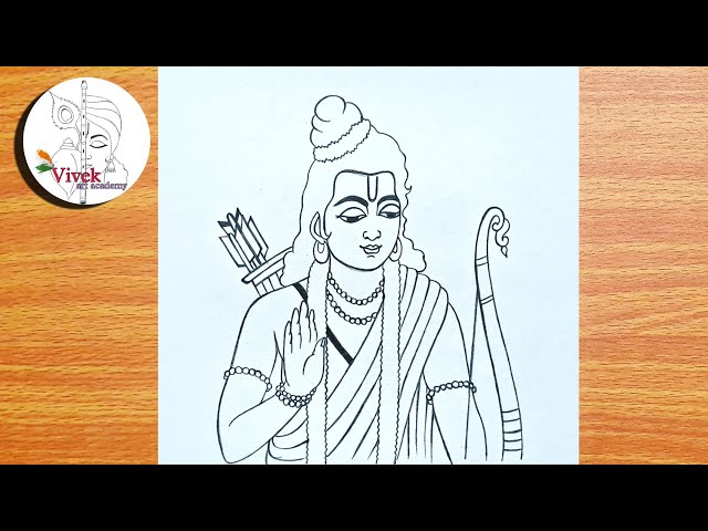 Lord Rama Pencil Art