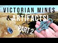 Exploring Victorian mines, Treasure hunting and making jewellery from our finds! Part 2.