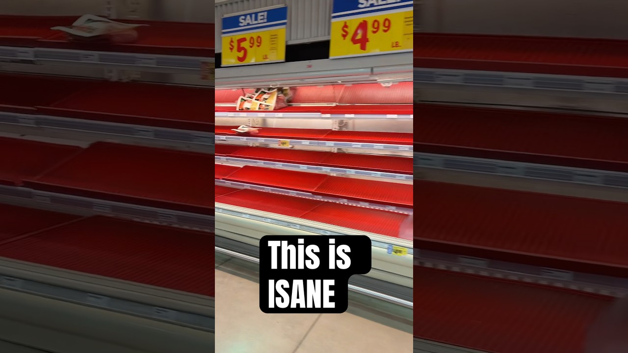 Empty Inventory at HEB is Crazy!!! #texassnowstorm #ringorivers #heb #sanantonio