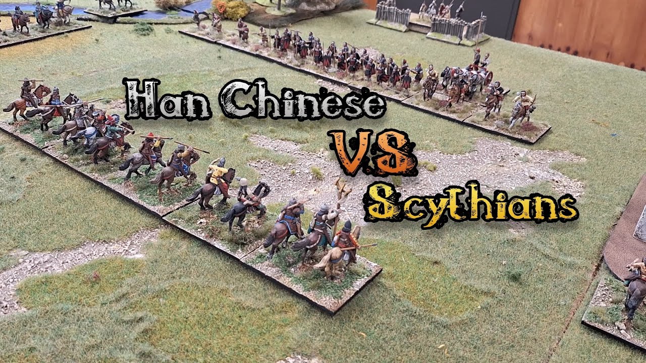 28mm Triumph ancient war-game,  battle report.