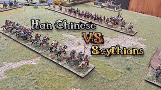 28mm Triumph ancient war-game, battle report. 28mm Triumph ancient war-game, battle report.