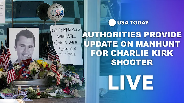 Watch live: Authorities provide an update on manhunt for Charlie Kirk shooter