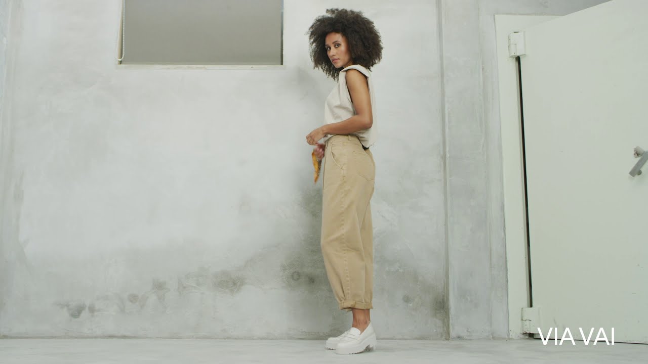 Lois Bell | VIA VAI beige loafers | VIA VAI